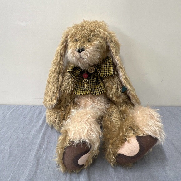 EFFANBEE BEAR ESSENTIALS-DUSTY THE RABBIT-Limited edition 231 OF 750 Pieces RARE - Picture 2 of 14